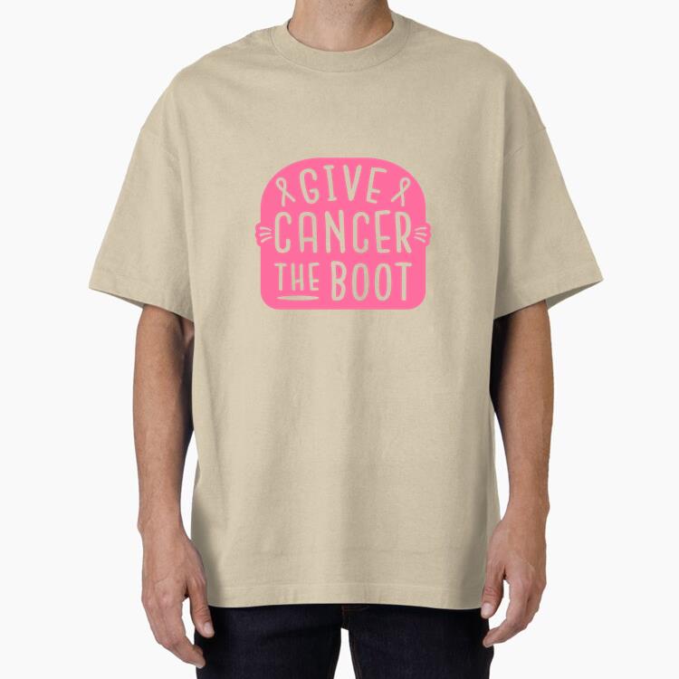 Give Cancer The Boot Classic Regular Fit T-Shirt