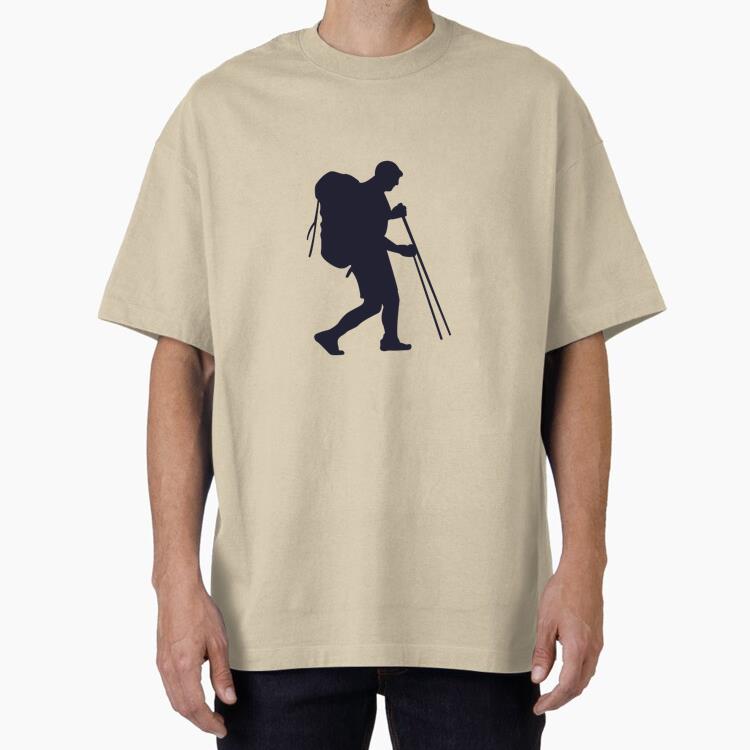 Hiking Outdoor Silhouette Classic Regular Fit T-Shirt