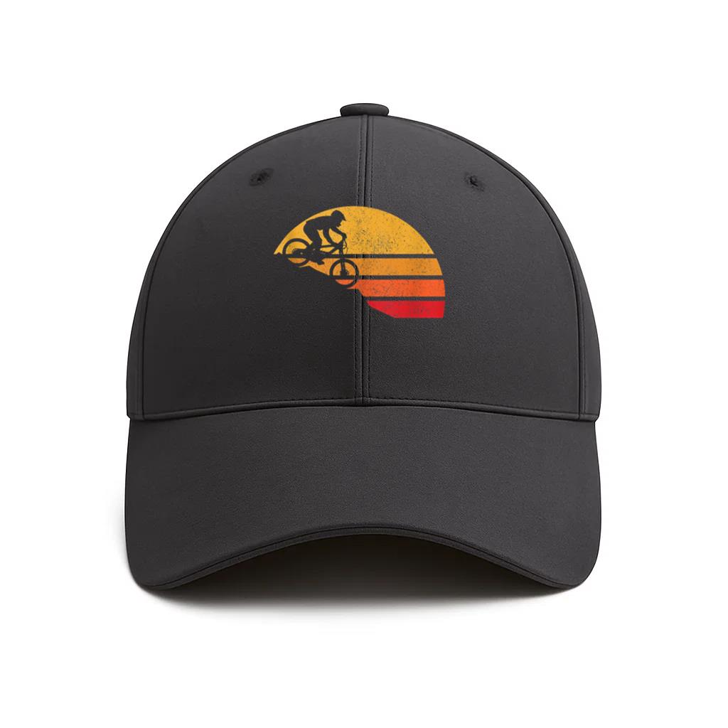 Mountain Bike Vintage Downhill Cycling Baseball Cap