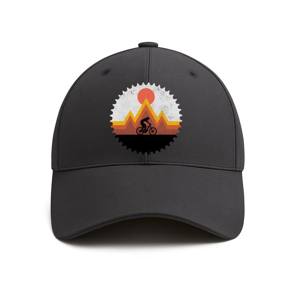 Mountain Bike Vintage Retro MTB Downhill Biking Cycling Baseball Cap