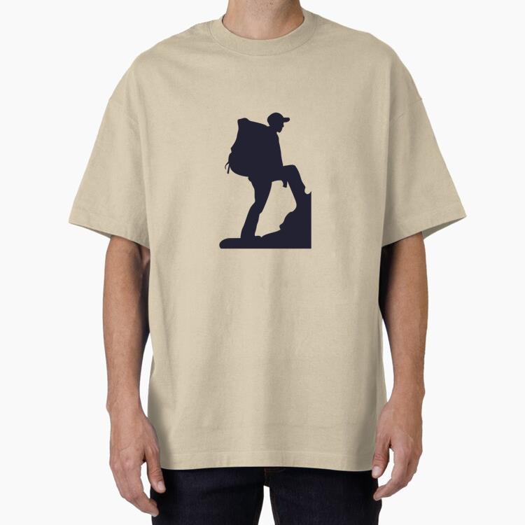 Mountain Climber Silhouette 3 Classic Regular Fit T-Shirt