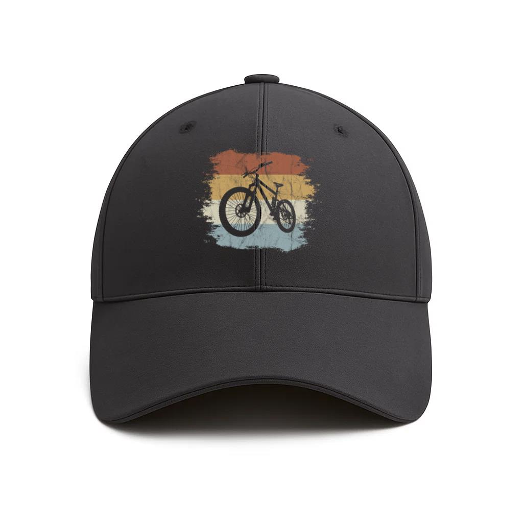 Retro Eighties Cycling Mountain Bike Baseball Cap