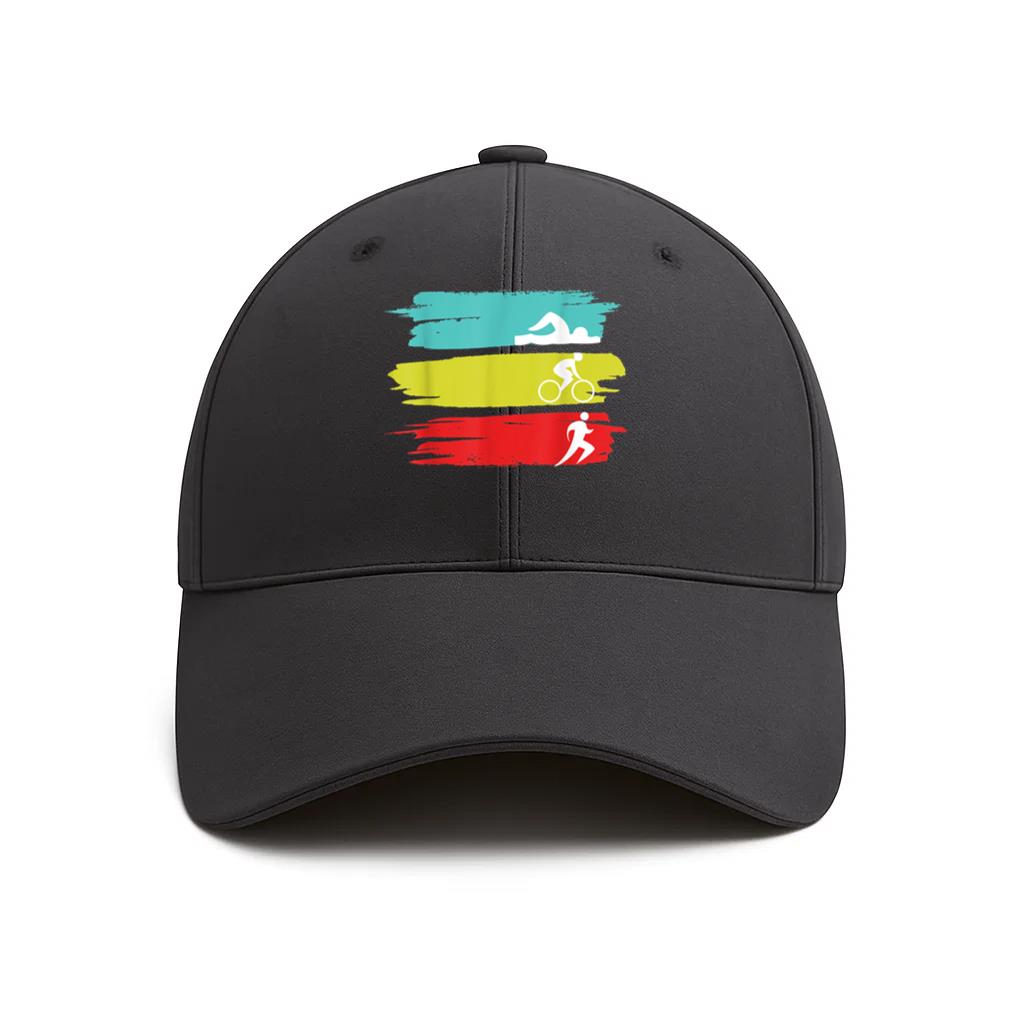 Triathlon Swim Bike Run Triathlon Baseball Cap